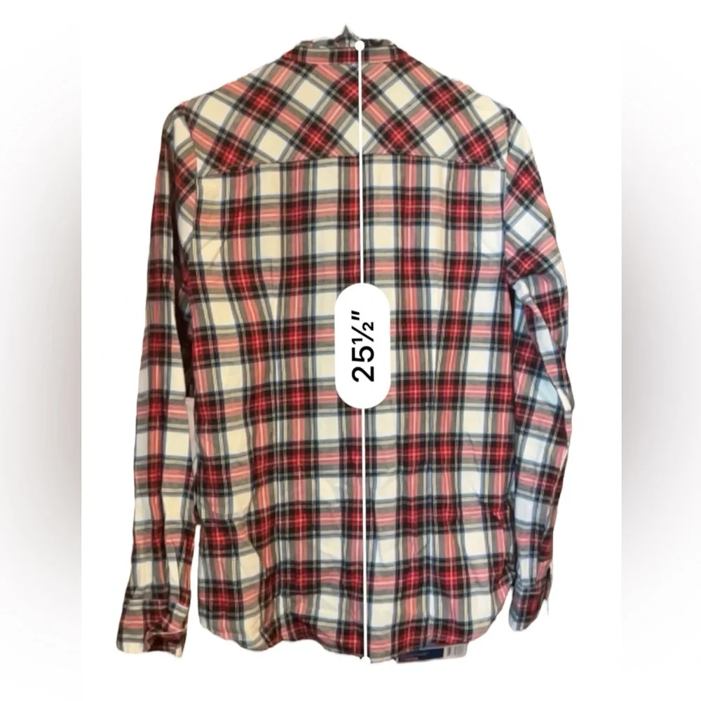 J.Crew plaid flannel shirt